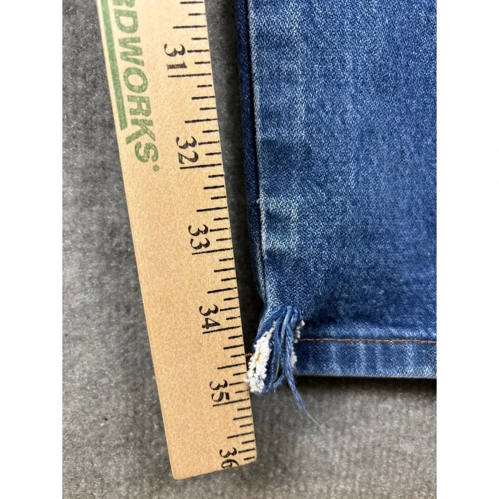 Wrangler 31MWZDN Relaxed Fit Jeans Five Pocket Denim 38x35 Blue - Picture 9 of 12